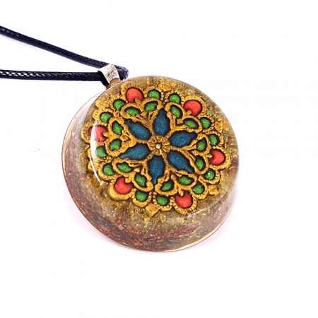 Medalion mandala pietre naturale [1]