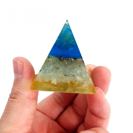 Piramida orgon mica din calcedonie [2]