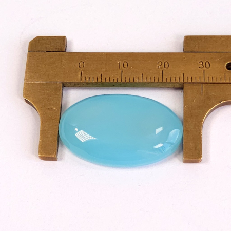 Onix Aqua Cabochon Oval Piatra Semipretioasa Naturala [3]