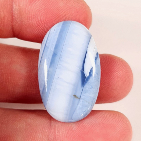 Opal albastru cabochon piatra naturala [1]