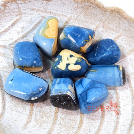 Pietre naturale rulate - șlefuite - Opal albastru natural