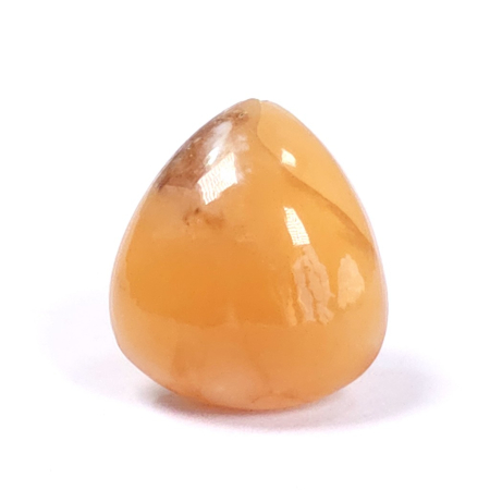 Caboson piatra naturala opal galben imperial forma picatura