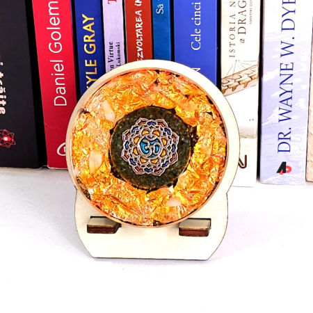 Decoratiune orgon spirituala cu simbol AUM [4]