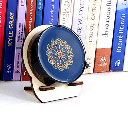 Decoratiune orgon  din pietre naturale model mandala [4]