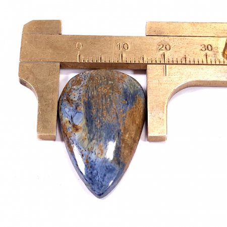 Cabochon mare din piatră naturală de pietersit [3]