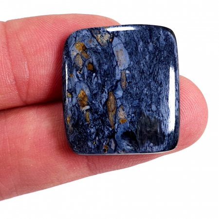 Cabochon din piatră semiprețioasă naturală de pietersit [1]