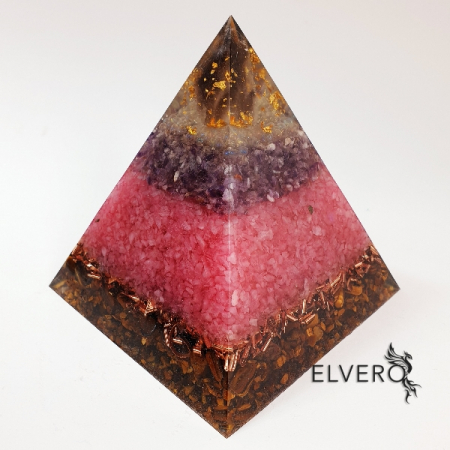 Piramide orgonice - Piramida orgonica cuart roz