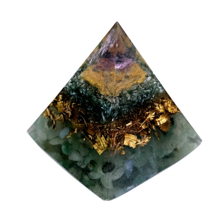 Piramida orgonica din pietre naturale pentru bunastare [1]