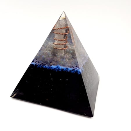 Piramide orgonice - Piramida orgon mare cu turmalina neagra