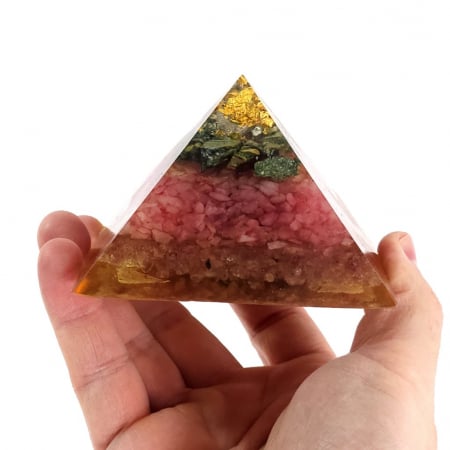 Piramida orgon din pietre naturale pentru echilibru emotional [4]
