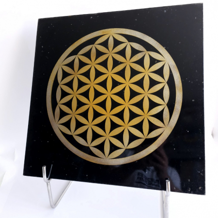 Floarea Vietii placa orgonica cristaloterapie 50 x 50 cm [5]