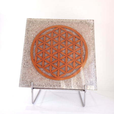 Tablouri - Obiect decor Floarea Vietii din pietre semipretioase de dimensiuni mari