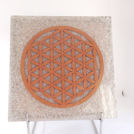 Obiect decor Floarea Vietii din pietre semipretioase de dimensiuni mari [5]