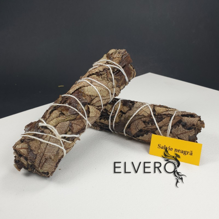 Salvie neagră, buchet mediu 15 cm, pentru fumigatii, Salvia Mellifera [2]