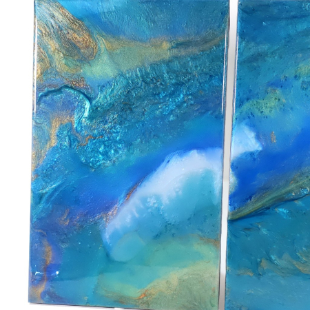 Set picturi abstracte în rășină [2]