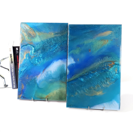 Set picturi abstracte în rășină [7]