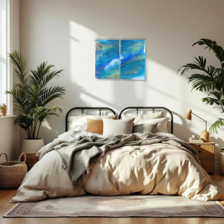 Set picturi abstracte în rășină [6]