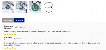 Pandantiv pietre semipretioase. Muguri ai transformarii interioare [2]