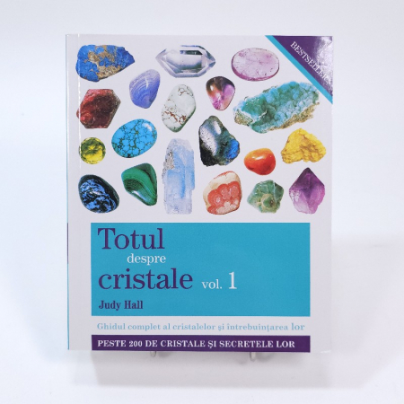 Carti si articole papetarie - Carte cristaloterapie Judy Hall cu proprietatile terapeutice ale pietrelor naturale