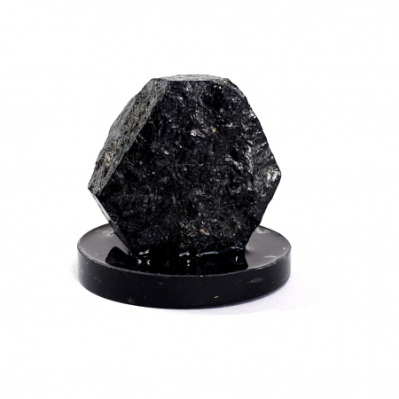 Minerale pe suport orgonic - Turmalina neagra bruta piatra naturala pe suport