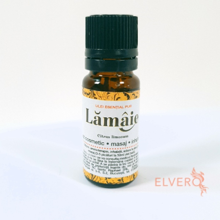 Uleiuri esentiale - Ulei esential de Lămâie, recipient din sticlă 10 ml