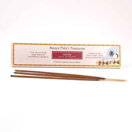 Betisoare parfumate Fiore d'Oriente Vanilla cu vanilie si cardamom, Marco Polo's Treasures [2]