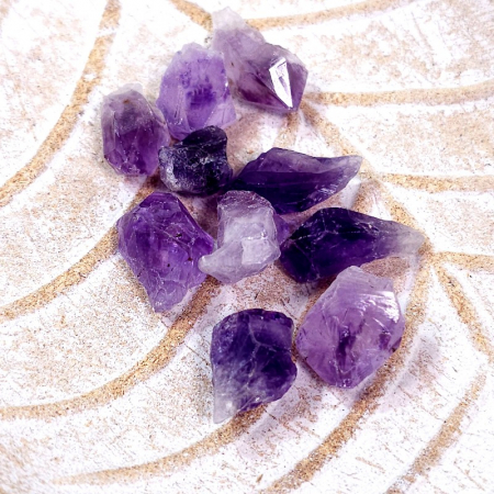 Minerale brute - Cristal ametist varf natural