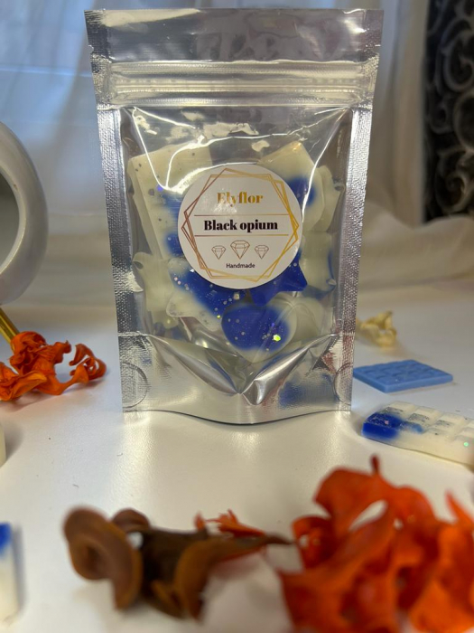 Ceara parfumata din soia , aromaterapie , wax melts - Black opium , 25 g [2]