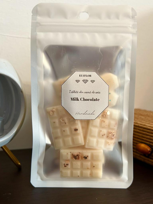 Ceara parfumata din soia , aromaterapie , wax melts - Ciocolata cu lapte  , 25 g [2]