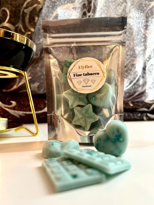 Ceara parfumata din soia , aromaterapie , wax melts - Fine tobacco , 25 g [3]