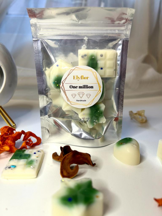 Ceara parfumata din soia , aromaterapie , wax melts - One million , 25 g [2]