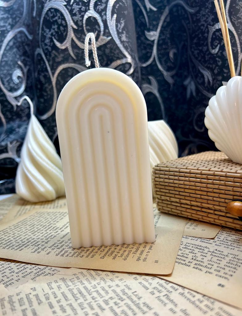 Lumanare decorativa din ceara de soia ,fara parfum -   The arcade 200 g [3]