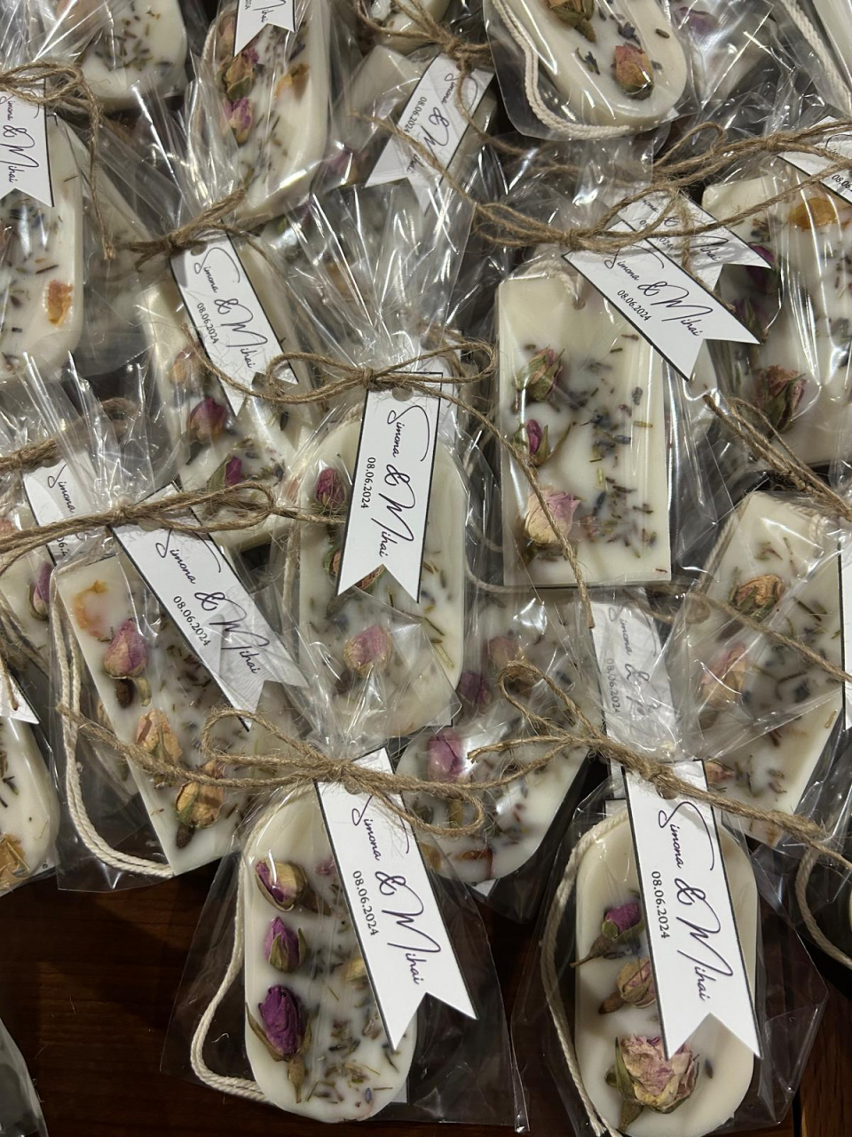 Marturie parfumata din ceara de soia - tableta odorizanta , oval si dreptunghi [4]