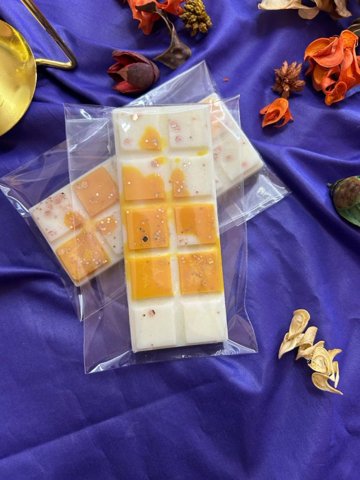 Tableta parfumata din ceara de soia , Snap bar - aroma Vanilie , 40g [2]