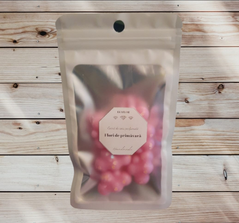 Ceara de soia parfumata , aromaterapie , wax melts - parfum de Flori de primavara, 25 g