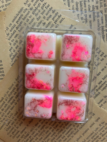 Ceara de soia parfumata , wax melts - parfum Bujor , 70 grame [2]