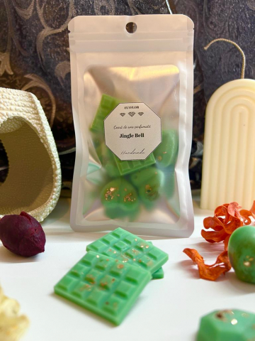 Ceara parfumata din soia , aromaterapie , wax melts - aroma fructata de Craciun - Jingle Bell , 25 g [1]