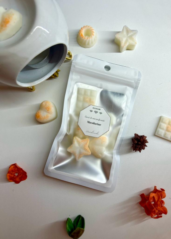 Ceara parfumata din soia , aromaterapie , wax melts - aroma Mandarine , 25 g [1]