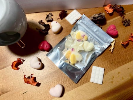 Ceara parfumata din soia , aromaterapie , wax melts - Bubble gum, 25 g