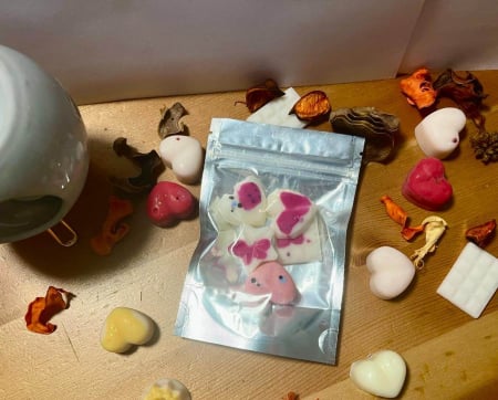 Ceara parfumata din soia , aromaterapie , wax melts - Bujor si Tei , 25 g