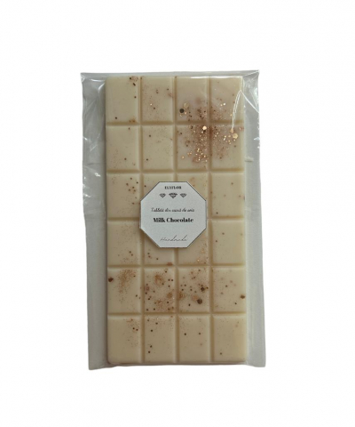 Ceara parfumata din soia, aromaterapie, wax melts, forma tableta ciocolata - Milk Chocolate, 75 g