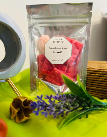 Ceara parfumata din soia , aromaterapie , wax melts - Lavanda , 25 g