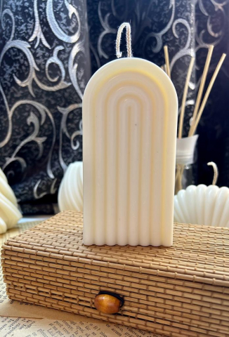 Lumanare decorativa din ceara de soia ,fara parfum -   The arcade 200 g