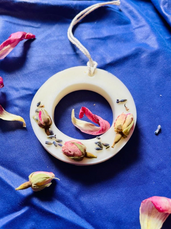 Marturii nunta / botez - Marturie parfumata din ceara de soia - tableta odorizanta