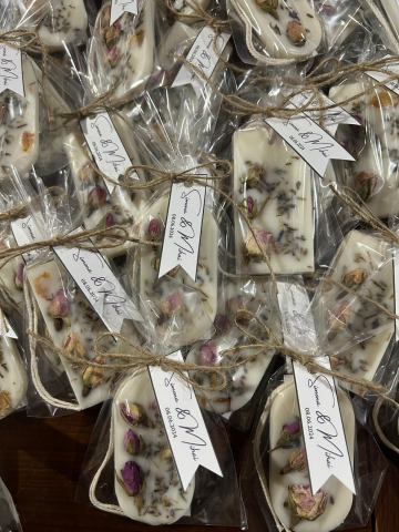 Marturie parfumata din ceara de soia - tableta odorizanta , oval si dreptunghi [3]