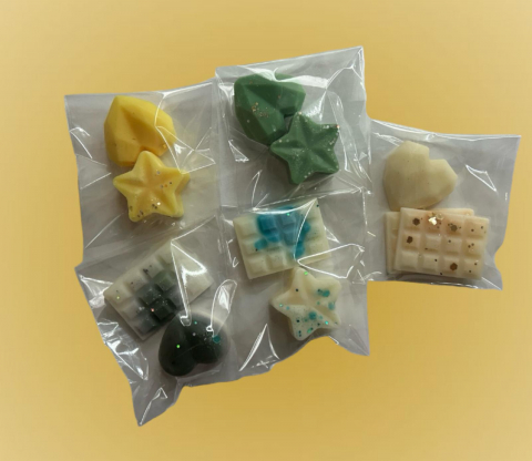 Wax melts - Ceara de soia parfumata - Mix ceara parfumata , wax melts - 5 arome diferite , 50 g