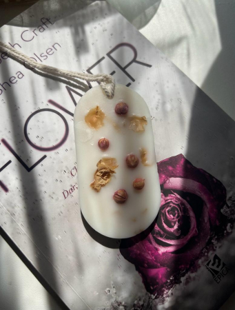 Tablete parfumate din ceara de soia - Tableta parfumata din ceara de soia , odorizant - Bujor si tei , Oval 25g