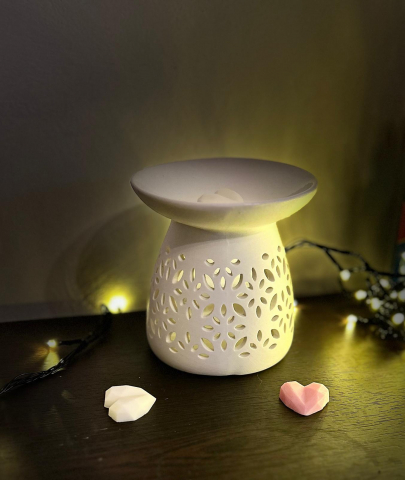 Difuzor aromaterapie - Vas ceramic pentru aromaterapie , 11x11 cm