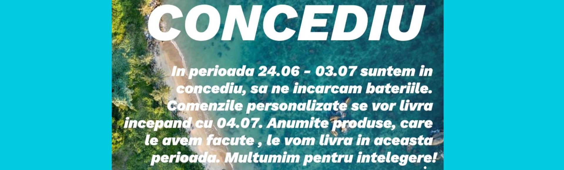 concediu iunie 2025