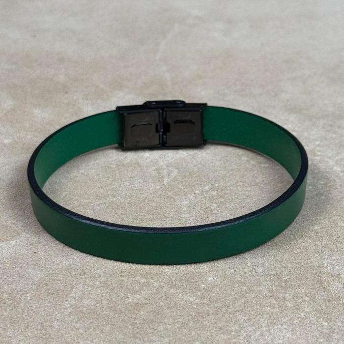 Bratara personalizabila din piele naturala, Cleo, diverse culori [2]